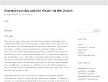 Tablet Screenshot of entrepreneursandfaith.com